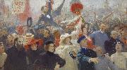 Ilya Repin, 17 October 1905,